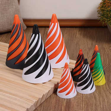 3D Printed Spinning Magic Cone